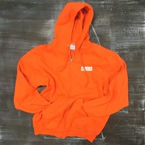 WNBA orange Jerzees hoodie
